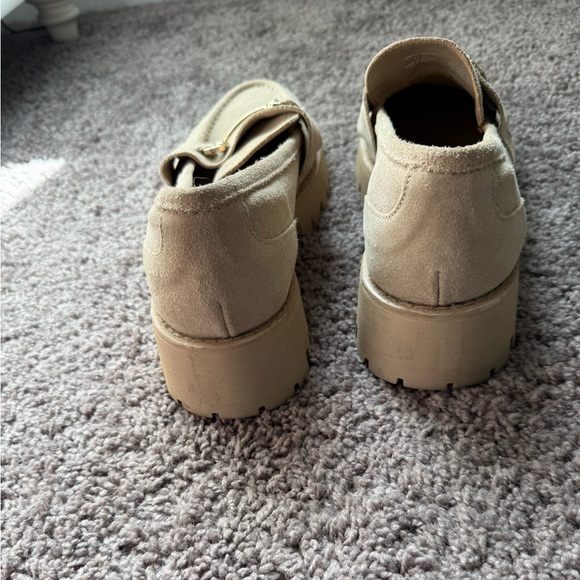 Steve Madden Lando Loafers Tan Suede size 11 - Picture 5 of 12